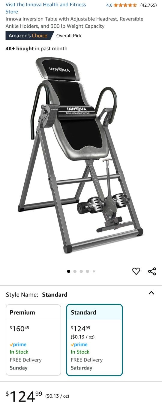 Heavy Duty Deluxe Inversion TableThe Innova ITX9600