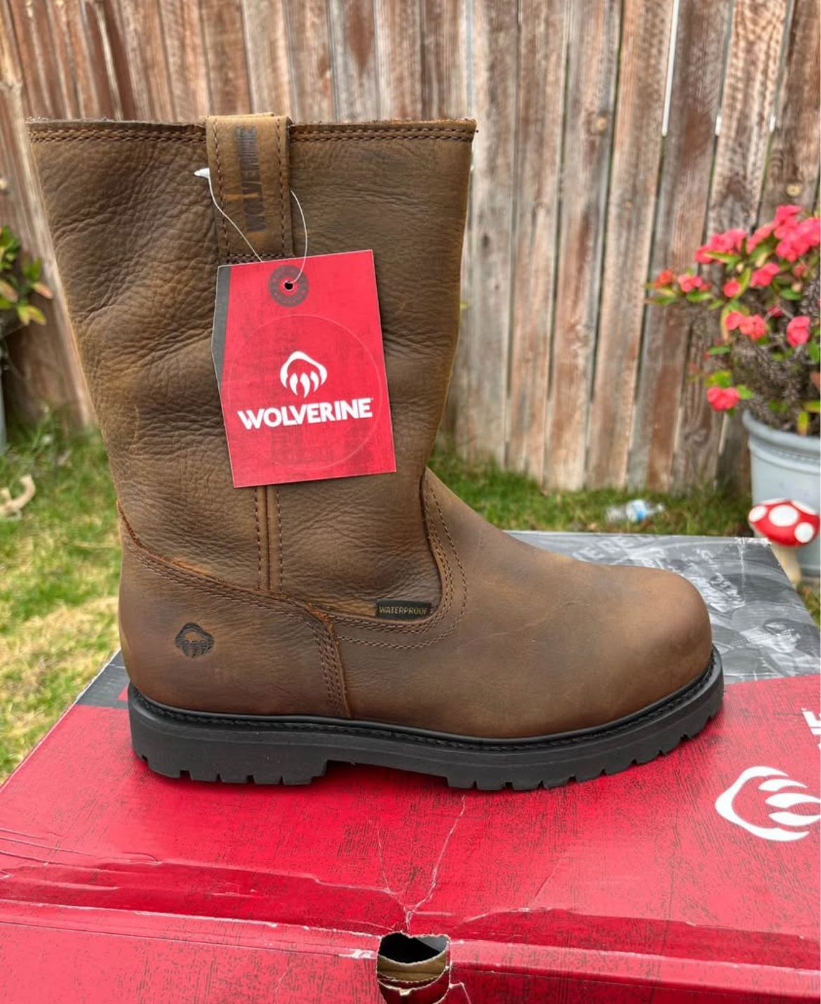WOLVERINE STEEL TOE WORK BOOTS SIZE 11