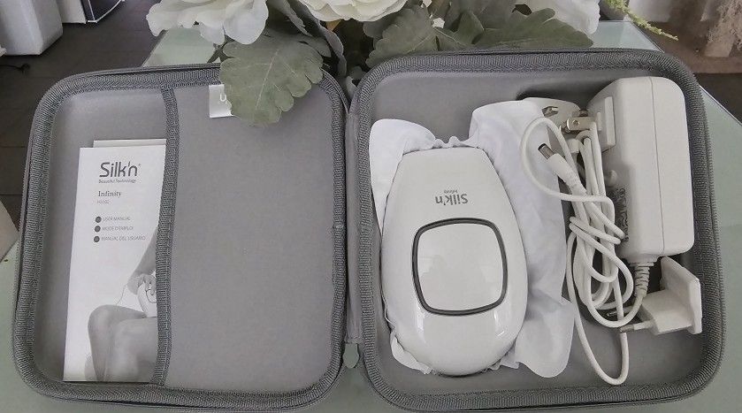 Silk'n Infinity laser hair removal device.