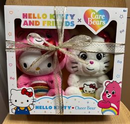 Hello Kitty and Care Bear Plushies