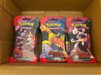 Pokémon - Destined Rivals - Sleeved Booster Packs - Factory Sealed