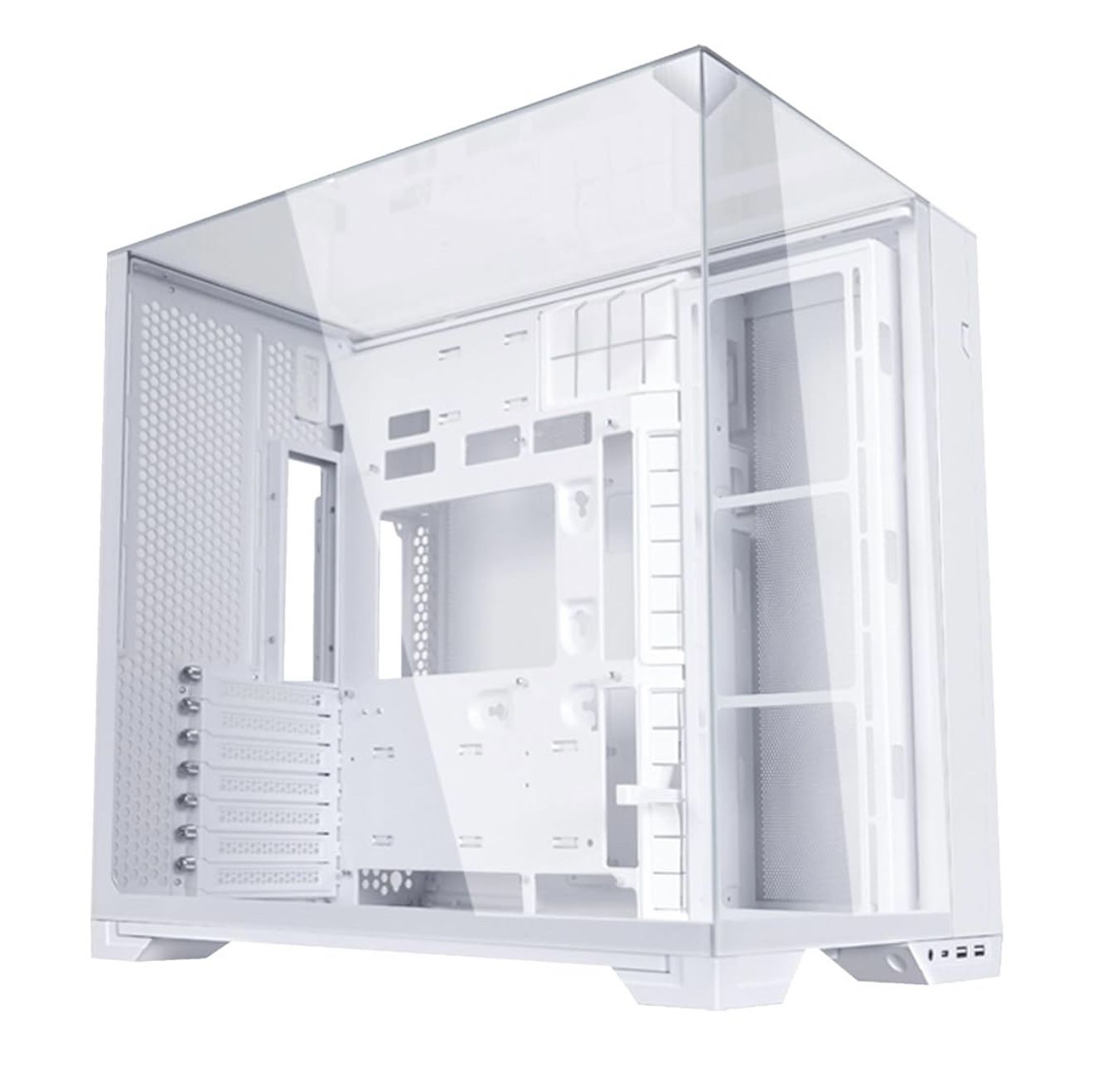 Lian Li O11 Vision Compact White PC Gaming Computer Case