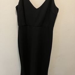 Floor Length Black Dress