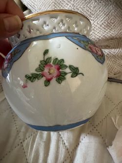 Hand painted Nippon vase