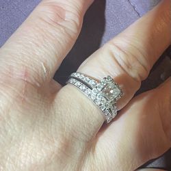 Engagement Ring, And Wedding Band