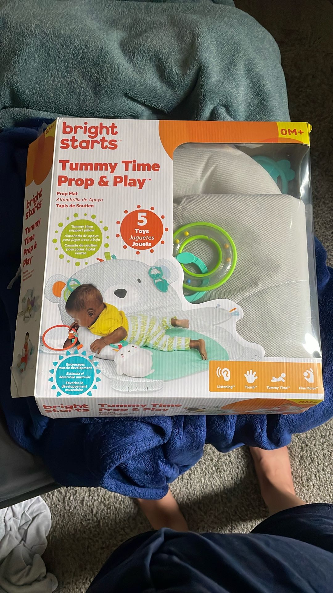 tummy time play mat