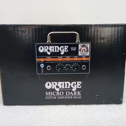 Orange Micro Dark Terror Mini Guitar Amplifier Head (20 Watts)