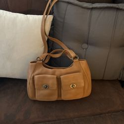Fossil  Leather Purse With  Shoulder Straps