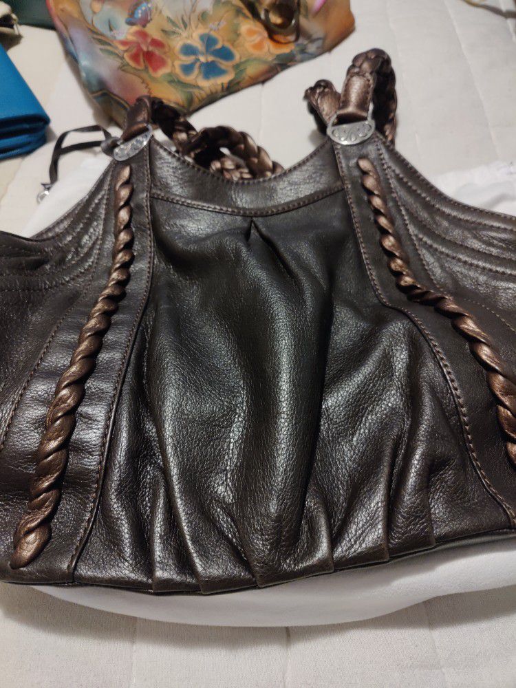 Brighton Two Toned Leather Purse