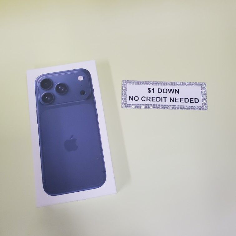 Apple IPhone 17 Pro 5G Unlocked New - Only $1 Today Pay The Rest Later!