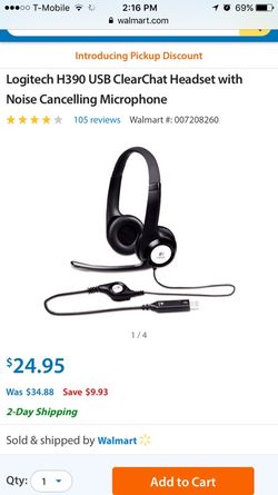 Logitech Headphones