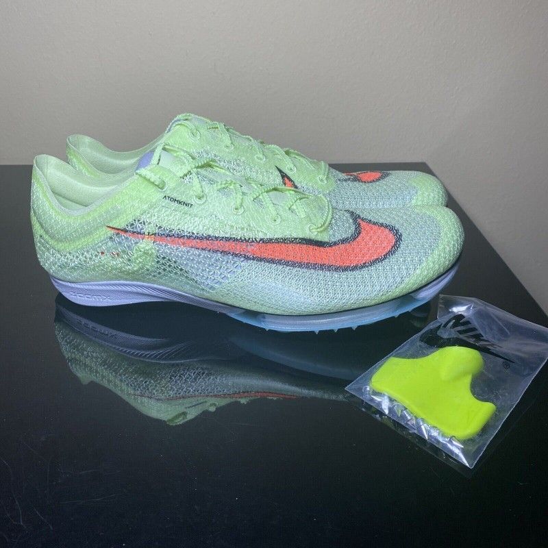 Nike Air Zoom Victory Men's Fast Pack Volt Green Track Spikes Orange CD4385-700. Condition is New without box. Shipped with USPS Priority Mail.