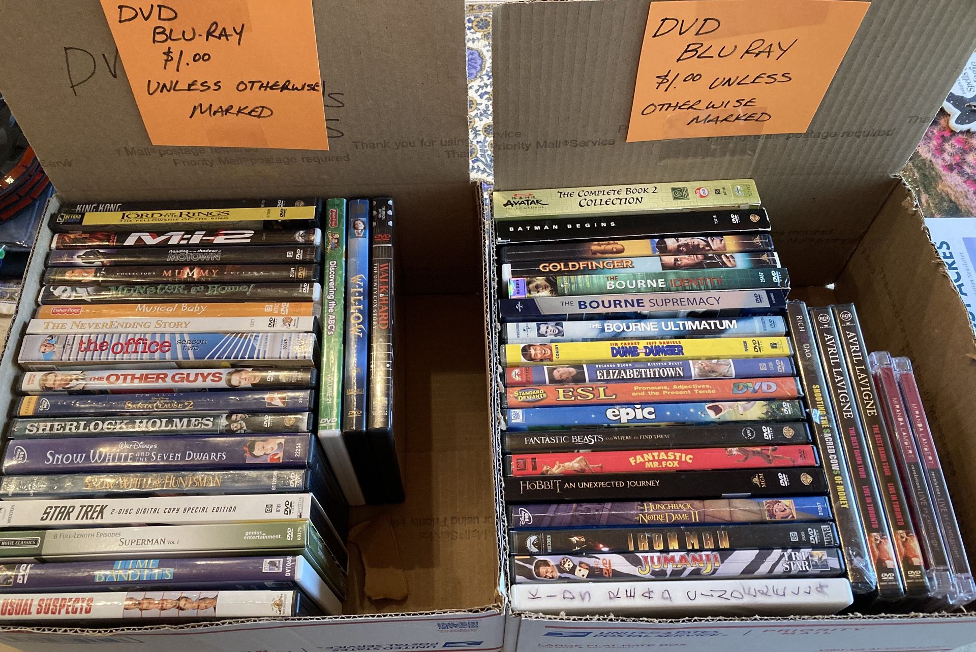 DVDs & Blu-Rays Lots of Titles See Selection Below