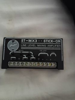 Line Level Mixing Amplifier 