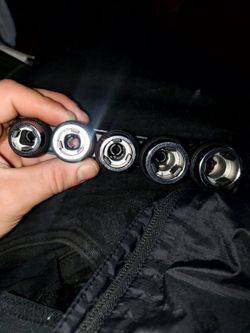 Locking Wheel Nut Key Socket Set