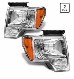 Headlights Ford F150 2009-2014