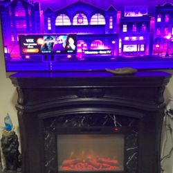 Fireplace Heater Tv Stand
