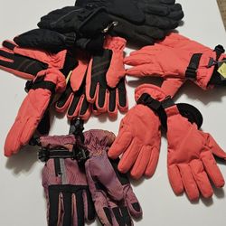 Snow Gloves Kids Size 4-7
