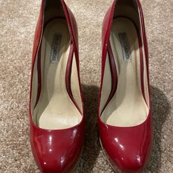 Kelsi Dagger Red Patent Pumps 7.5M