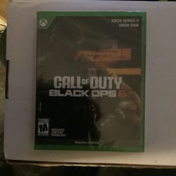 BRAND NEW SEALED - CALL of DUTY BLACK OPS 6 - XBOX SERIES X -   X BOX ONE VIDEO GAME  $30.00 - BEST OFFER!
