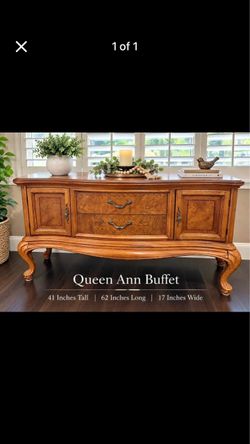 Queen Anne Buffet Sideboard