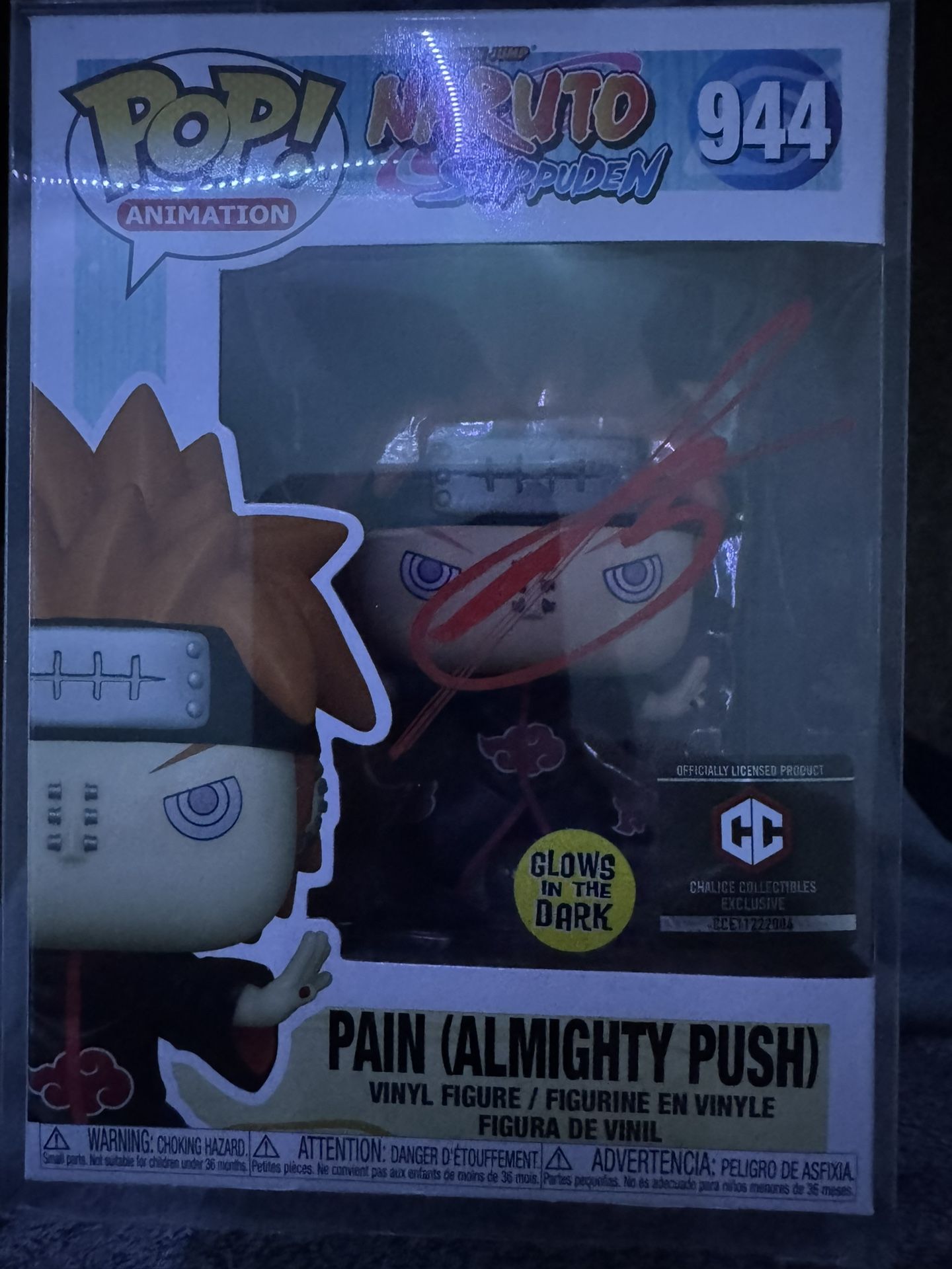 Troy Baker Signed Pain (Almighty Push) Funko Pop