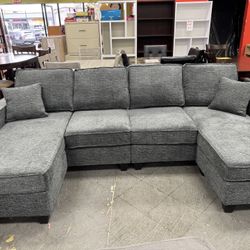 Grey Sectional Sofa 