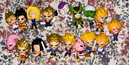 Dragonball Z Minis Figures Blind Bags (Series 1 & 2) - Figures Only For Display