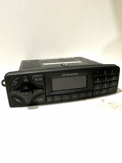 Mercedes-Benz CM1330 OEM AM/FM Cassette Radio A(contact info removed) Tested Works