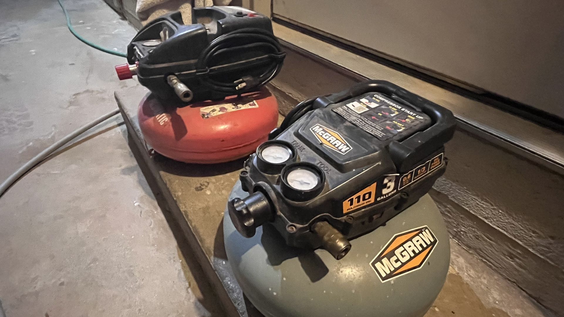 Pancake Air Compressors (2) 