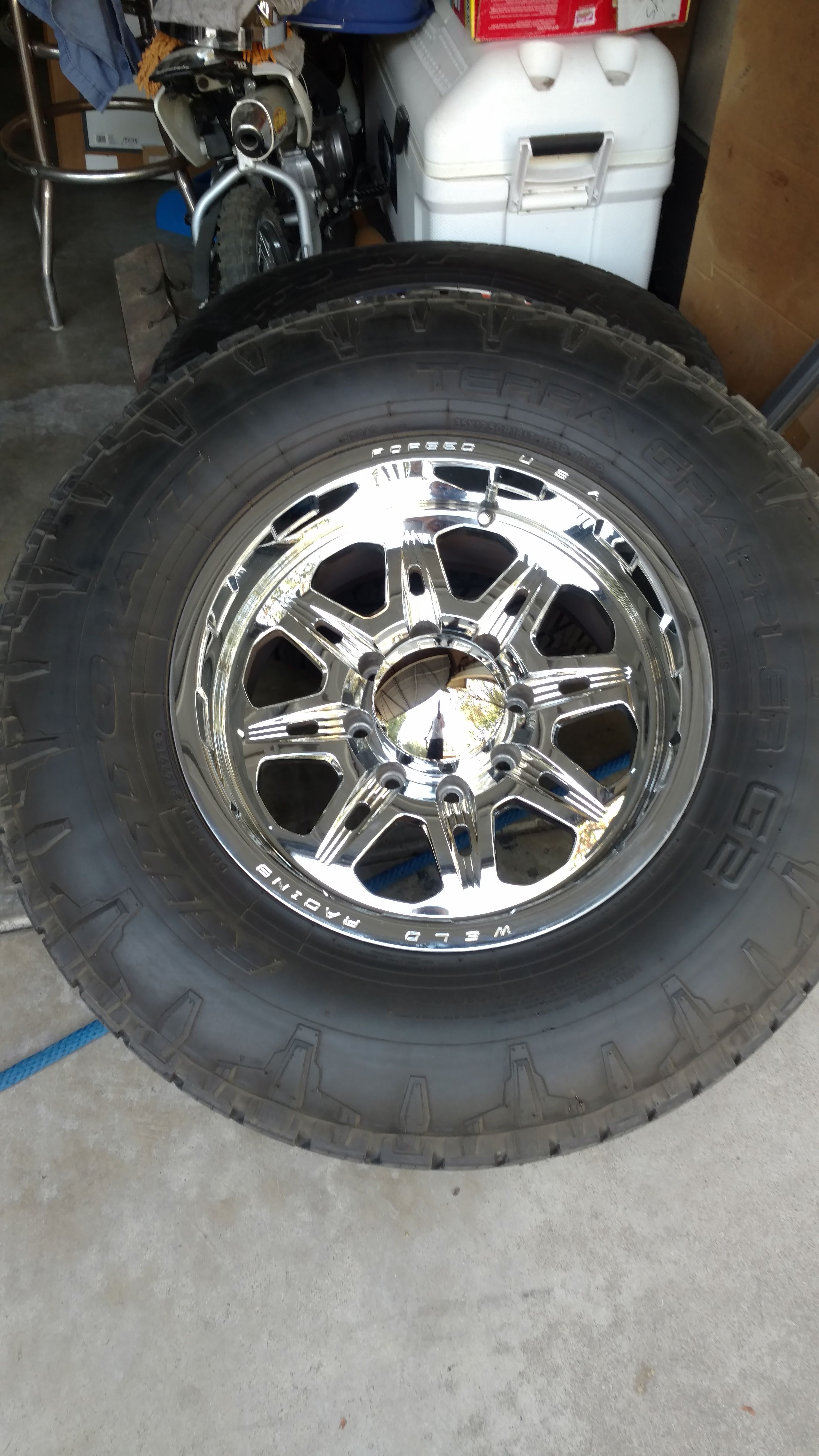 18x10 weld Cheyenne's.