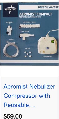 New in box Aeromist Nebulizer