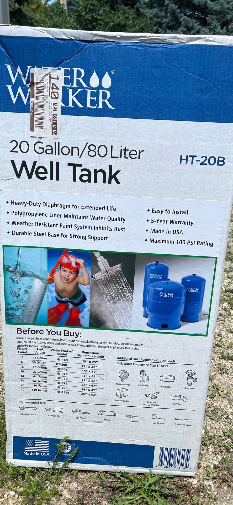 Welll Tank