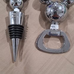 Mickey Wine Topper And Bottle Cap Opener