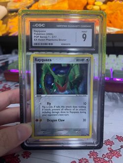 Rayquaza POP series CGC 9