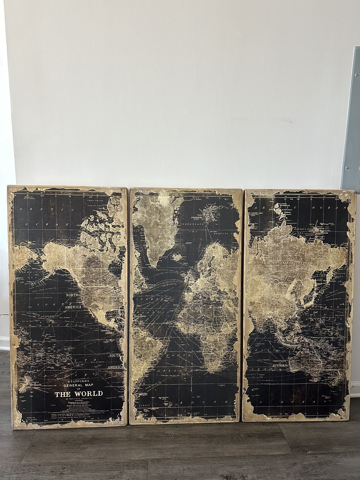 Stanford’s General Map of The World