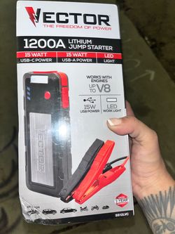 VECTOR PORTABLE CAR BATTERY JUMPER