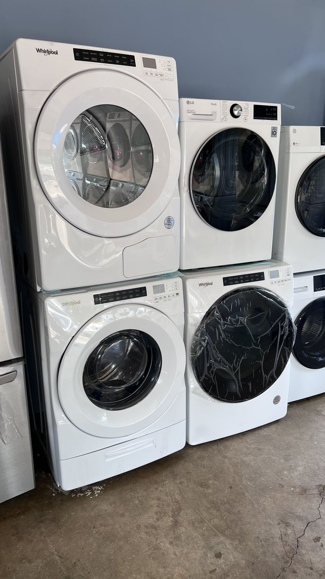 Washer And Dryer Set