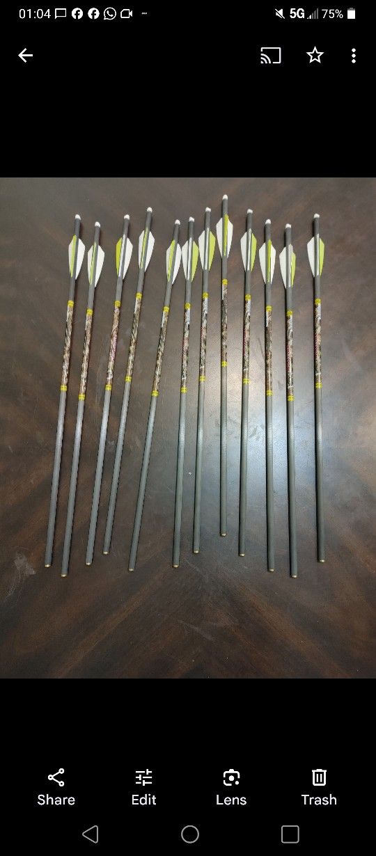 Mossy Oak Arrow 325 Size 22 Inch Length