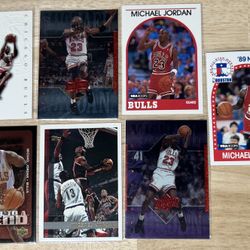 Michael Jordan Card Lot. 