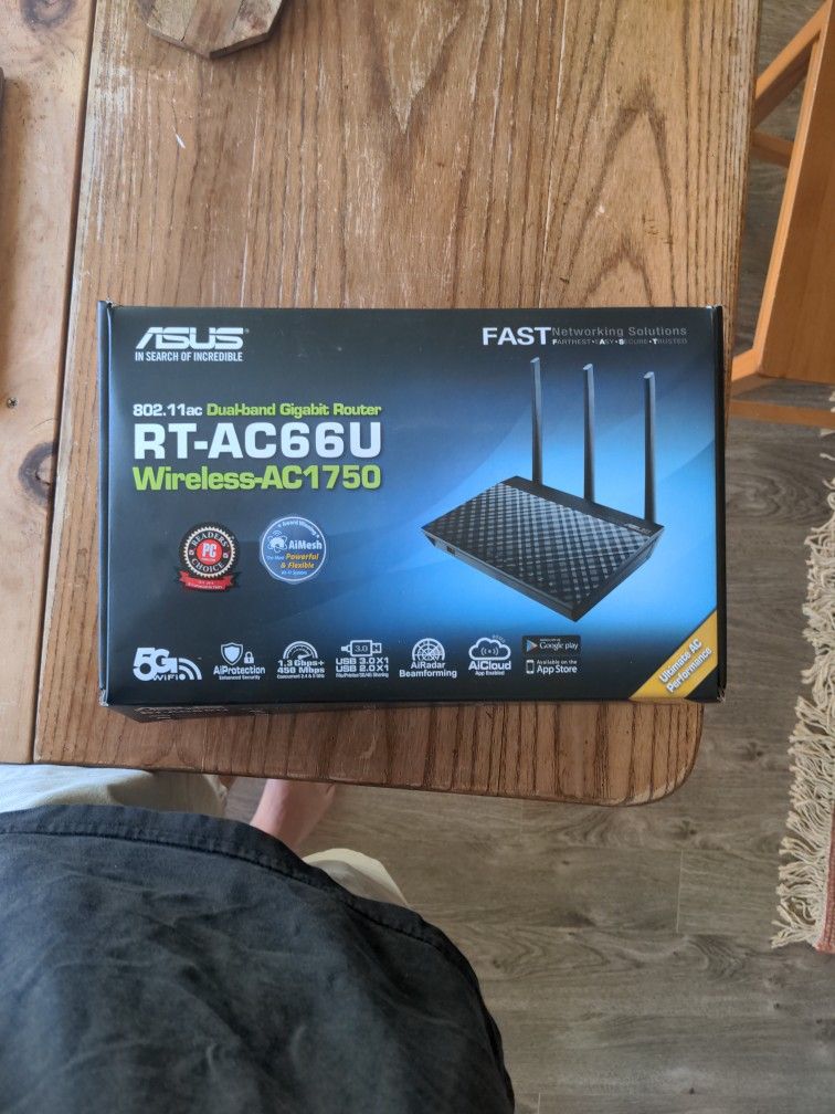 Asus RT-AC66U Dual Band Gigabit Router