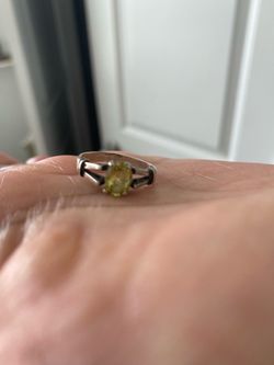 Peridot ring
