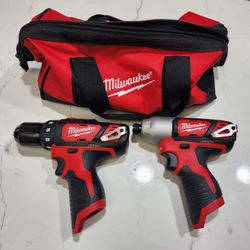 M12 Impact Driver Combo Drill, Tool Only