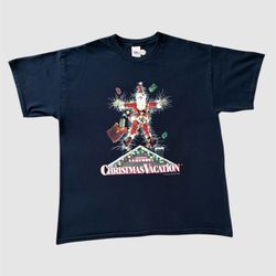 Vintage 90’s National Lampoons Christmas Vacation Christmas movie shirt Size XL