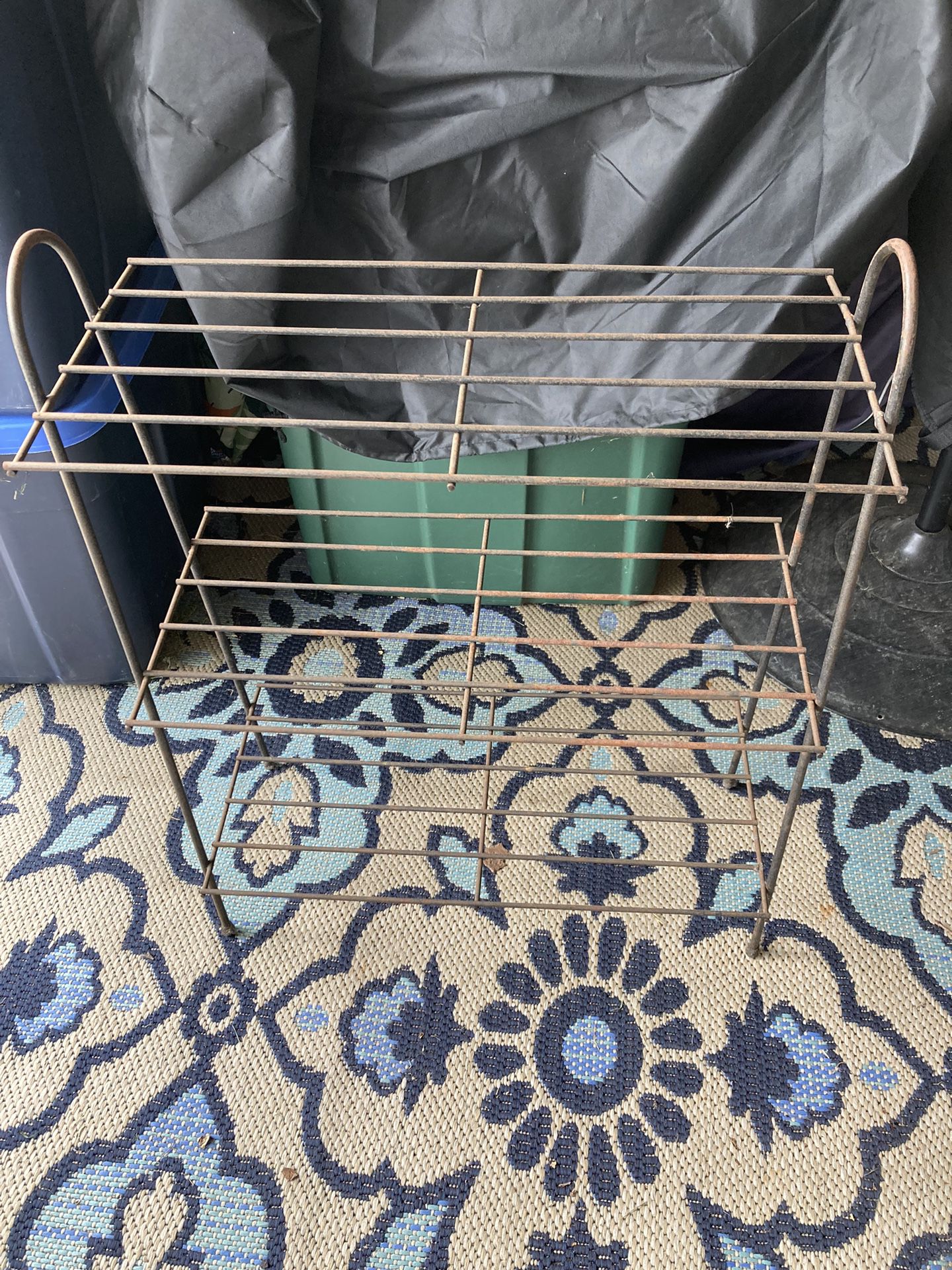 $20 Mid Century Iron Stand Perfect For Plants
