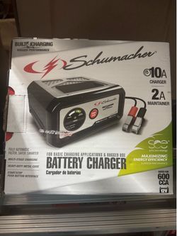 Schumacher Electric SC1282 10-Amp Fully Automatic Battery Charger and Maintainer