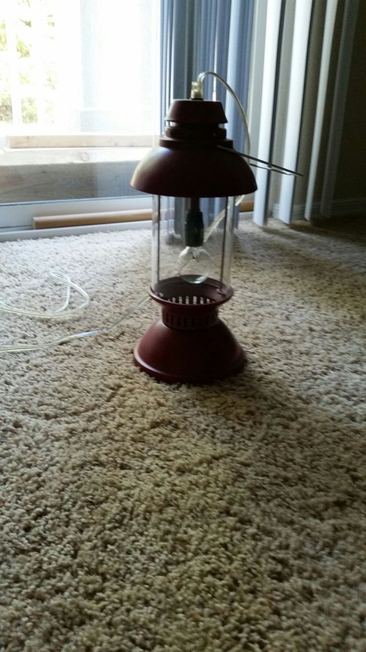 Electric Camp Lamp