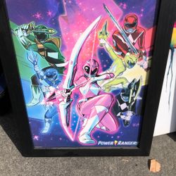 Power Rangers Art Piece 