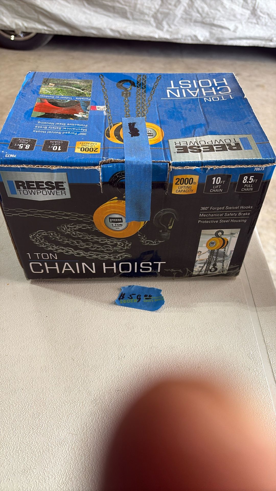 Brand New Chain Hoist In Package