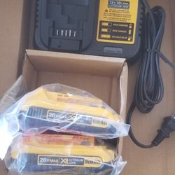 Dewalt 20v Batteries And Charger
